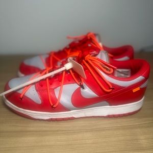 Nike Dunk Low X Off-White University Red